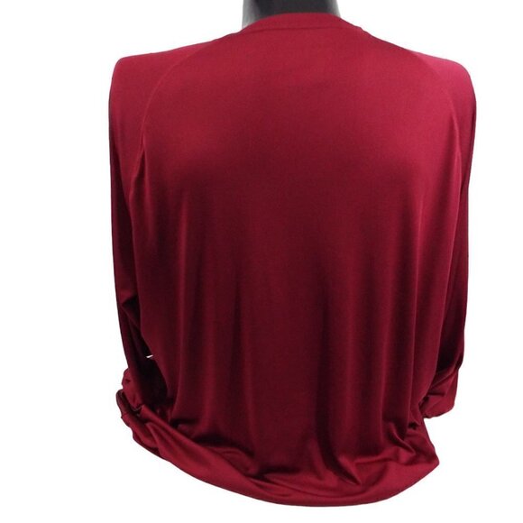 Reebok Red Crew Neck Athletic Pullover Long Sleeve T-Shirt – Men’s Size 2XL - Picture 7 of 9